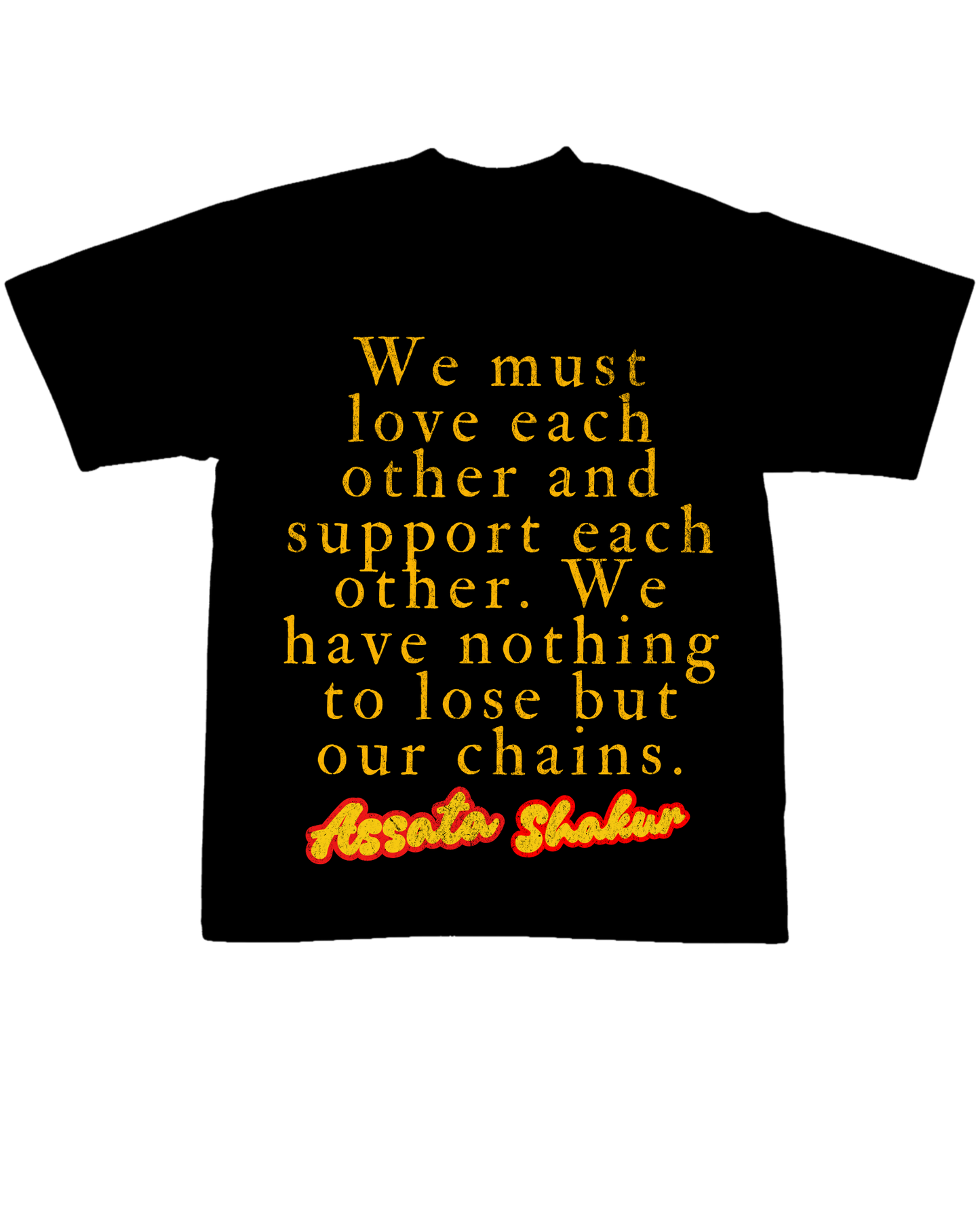 "We Must" Assata Tee by Learn Black History