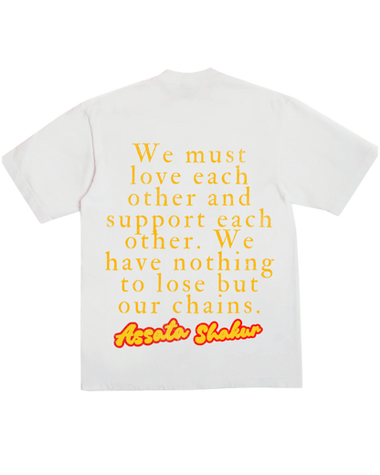 "We Must" Assata Tee by Learn Black History