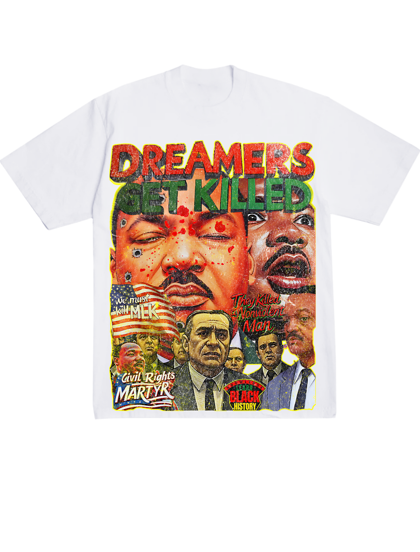 MLK Dreamers Tee by Learn Black History