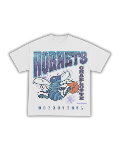CHARLOTTE HORNETS VINTAGE TEE - Shop Learners